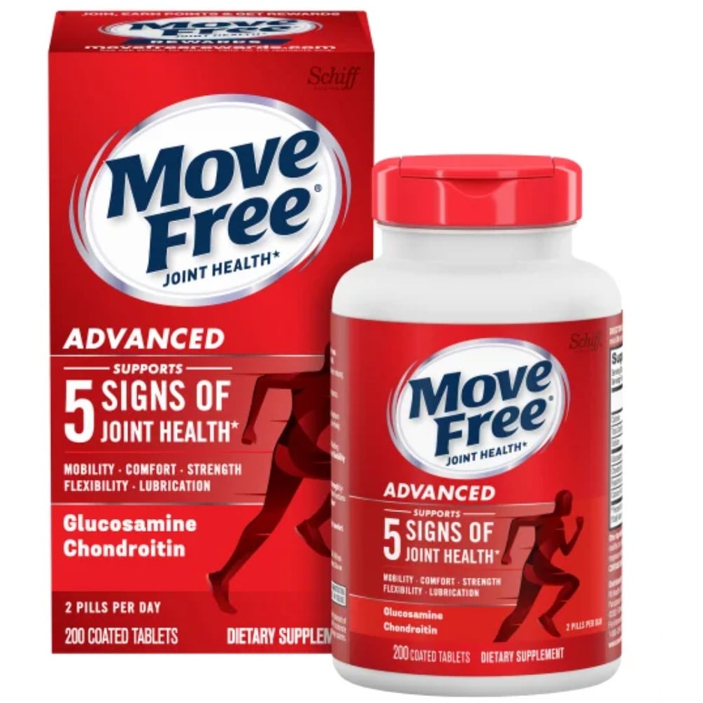 Viên uống Move Free bảo vệ xương khớp, nhờn khớp 200 viên nén