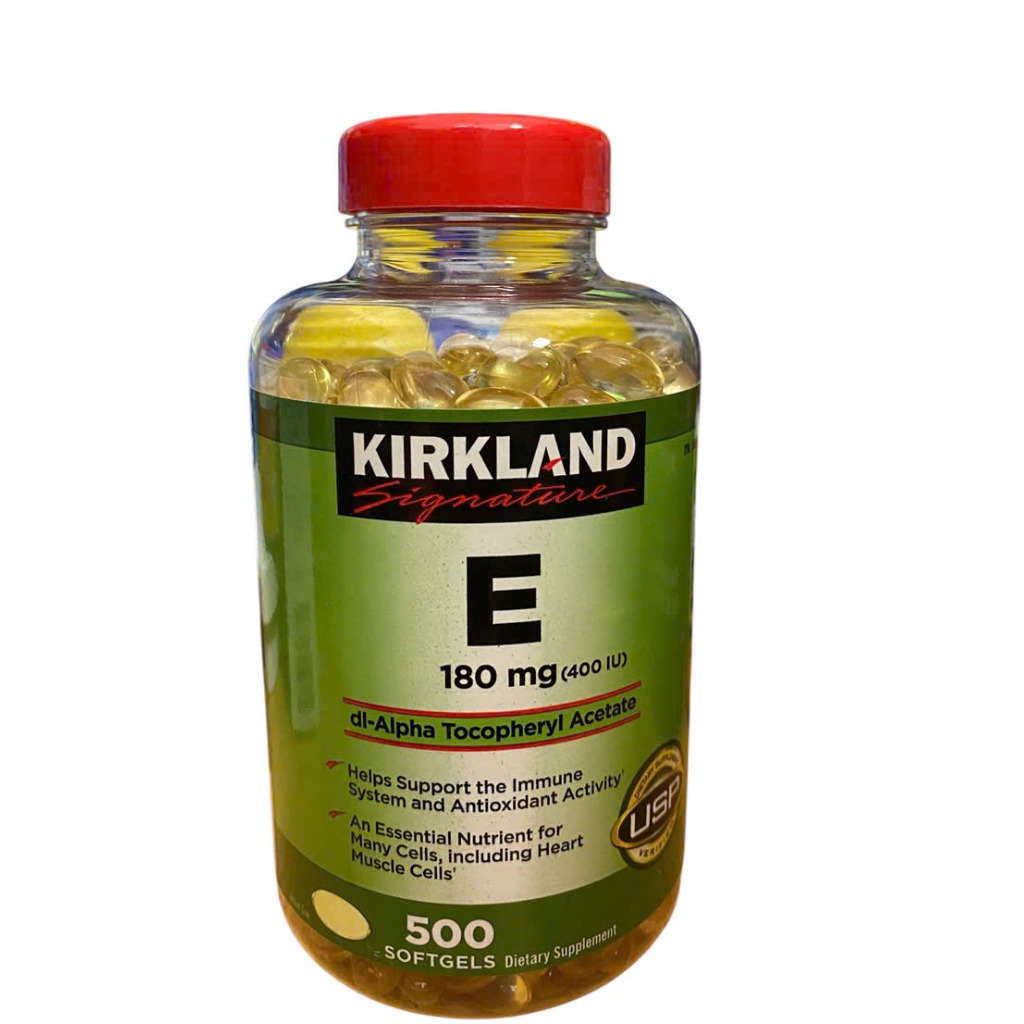 Vitamin E Kirkland signature (400IU) 180mg 500 softgels